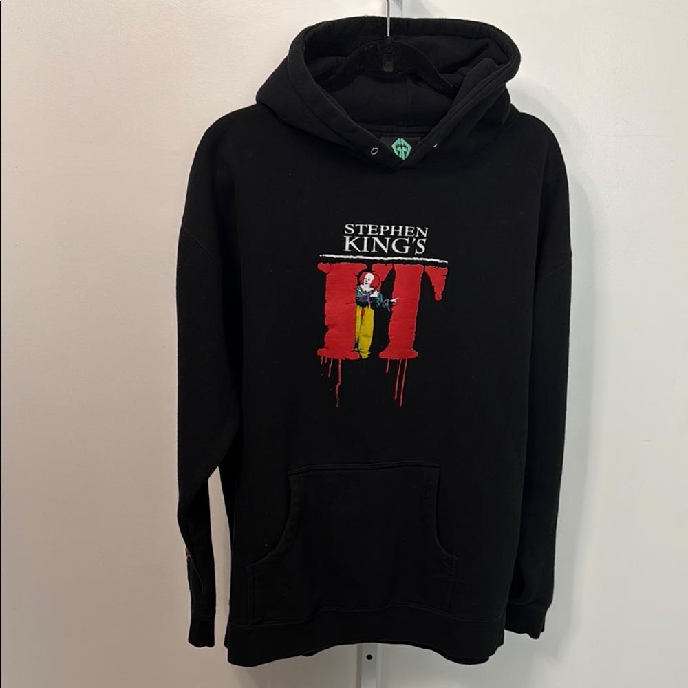 Graveyard Goods Black Stephen King's Premiere Movie Hoodie Sweatshirt Size XL